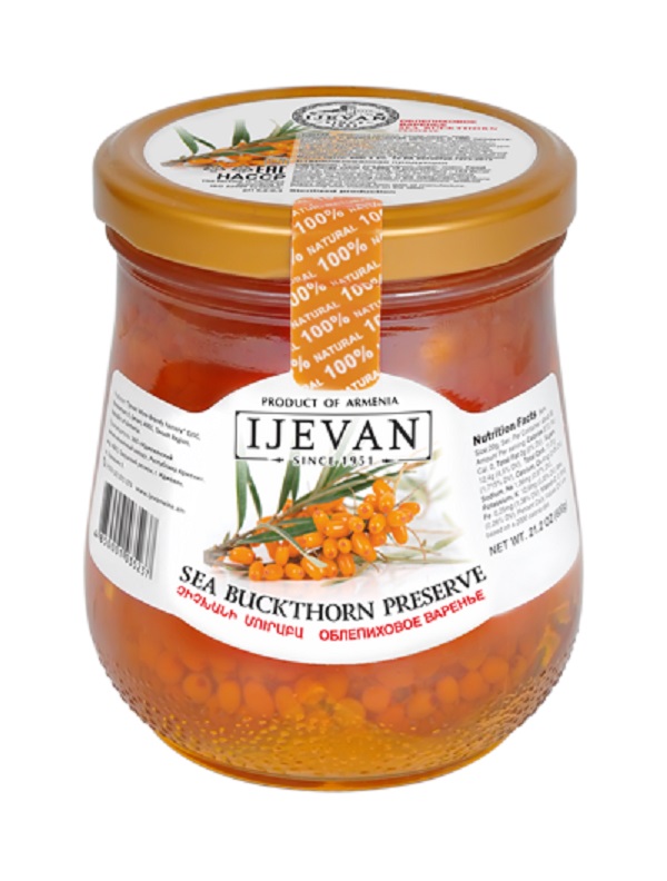 Rakytníková sladká zavařenina 600g