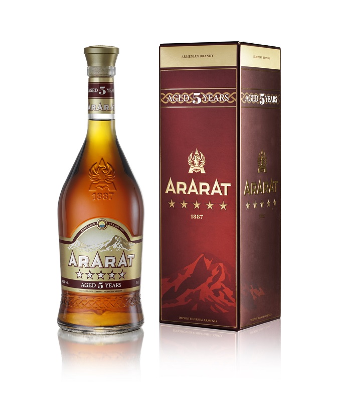 Brandy ARARAT 5 let 700ml